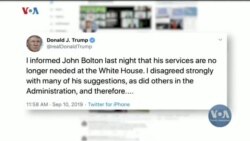 Студія Вашингтон. Трамп: Дякую Джону Болтону за його роботу